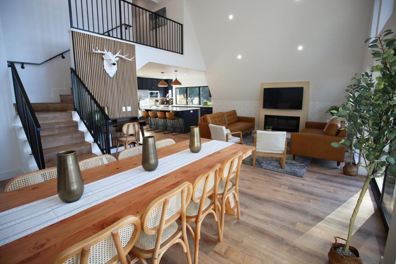 Вилла High End A-Frame - Hot Tub - Awesome Views - Yosemite - Electric Vehicle Friendly - Sleeps 10 Окхерст Экстерьер фото